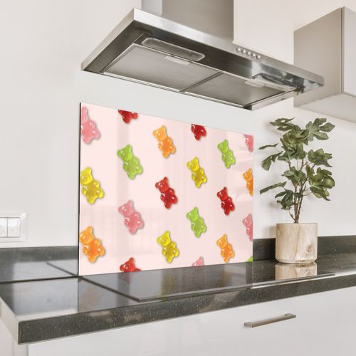 Spritzschutz Küche - Farbe - Bonbon - Rosa