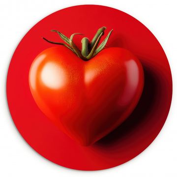 Runde Bilder - Tomate - Rot - Herz