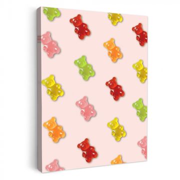 Leinwandbilder - Farbe - Bonbon - Rosa