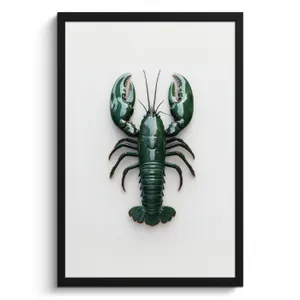 Bilder mit Rahmen - Krebs - Glossier - Grün - Weiß