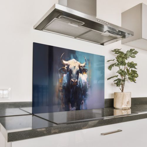 Taurus - Schwarz - Abstrakt - Hörner