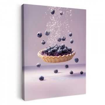 Leinwandbilder - Lebensmittel - Torte - Beeren - Blau