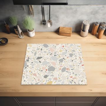 Herdabdeckplatte - Muster - Licht - Terrazzo - Dekoration