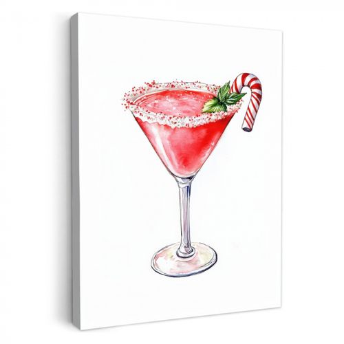 Leinwandbilder - Cocktail - Getränk - Winter - Kunst