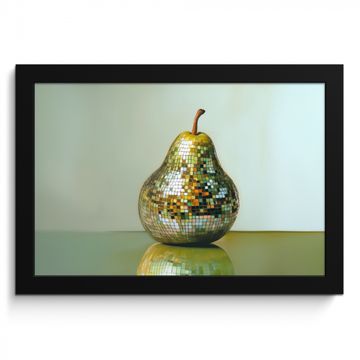 Bilder mit Rahmen - Obst - Disco - Kunst - Glitzer