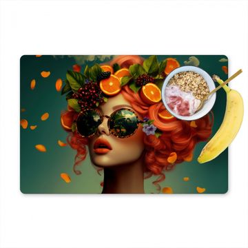 Tischset - Weiblich - Orange - Beere - Orange - 6 Stück