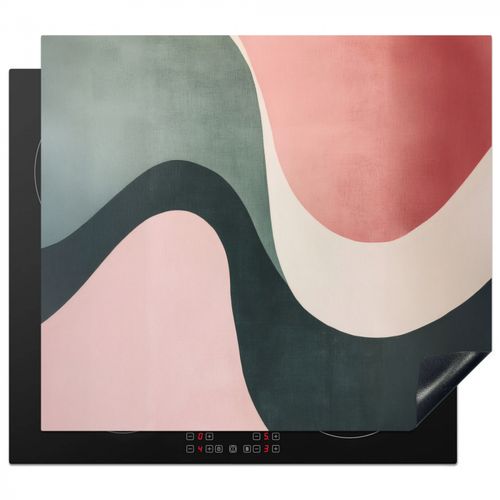 Abstrakt - Wellen - Elegant - Rosa