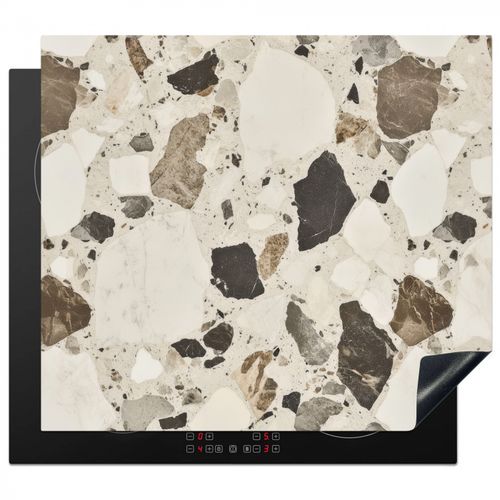 Herdabdeckplatte - Neutral - Steine - Dekoration - Terrazzo