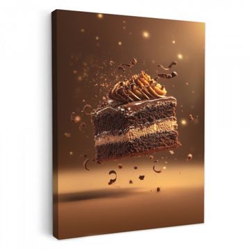 Leinwandbilder - Torte - Schokolade - Essen - Brownie