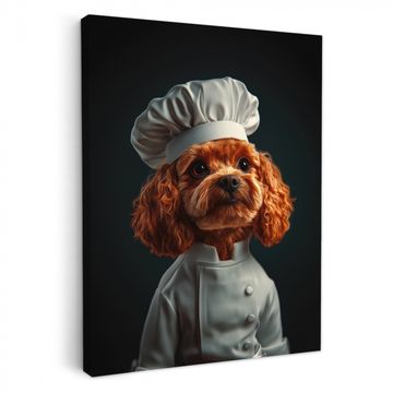 Leinwandbilder - Braun - Koch - Hund