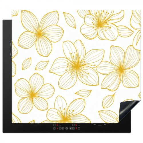 Blumen - Muster - Illustration - Gelb