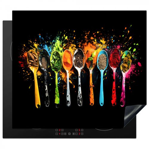 Löffel - Gewürze - Modern - Graffiti - Farbe - Farbenfroh