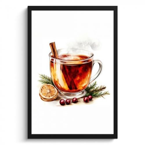Bilder mit Rahmen - Tee - Warm - Winter - Atmosphäre