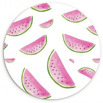 Runde Bilder - Sommerliche Wassermelonen-Scheiben