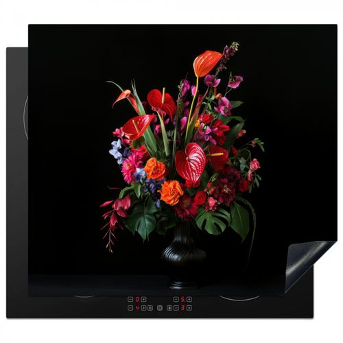 Herdabdeckplatte - Blumen - Blumenstrauß - Ornamental