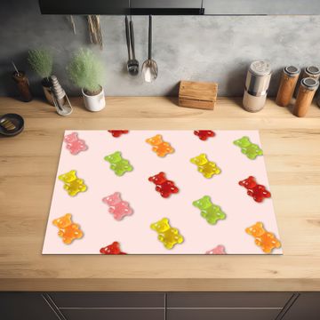 Herdabdeckplatte - Farbe - Bonbon - Rosa