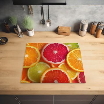 Herdabdeckplatte - Obst - Bunt - Nahaufnahme