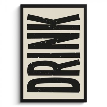 Bilder mit Rahmen - Vintage - Schwarz - Dekoration - Japanisch