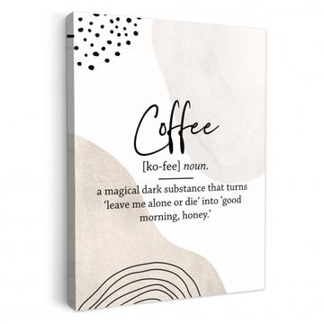 Leinwandbilder - Kaffee-Verzauberung