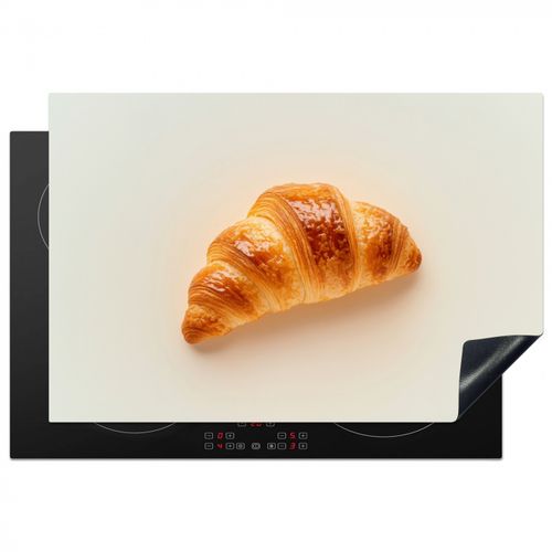 Herdabdeckplatte - Croissant - Brot - Beige