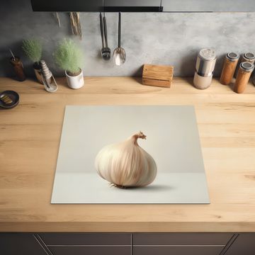 Herdabdeckplatte - Knoblauch - Natürlich - Beige