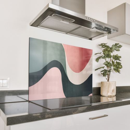 Abstrakt - Wellen - Elegant - Rosa