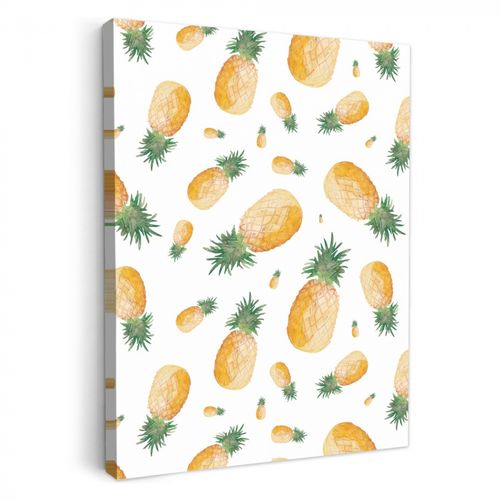 Leinwandbilder - Ananas Aquarell