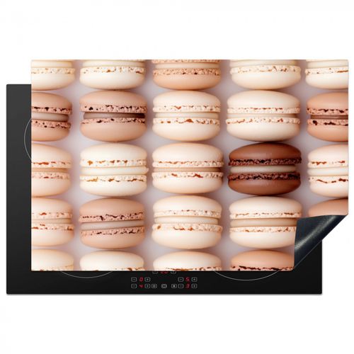 Herdabdeckplatte - Makronen - Beige - Braun