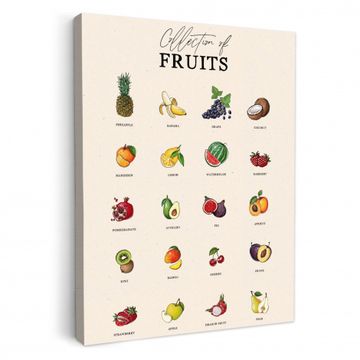 Leinwandbilder - Obst - Lebensmittel - Küche