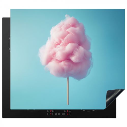 Herdabdeckplatte - Zuckerwatte - Süßes - Bonbon