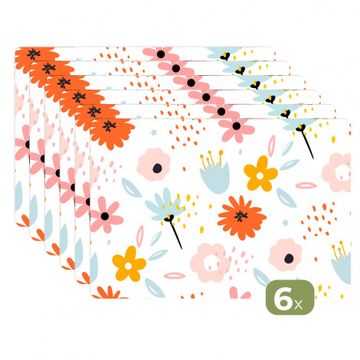 Tischset - Kinderspel Kleurbloesem - 6 Stück