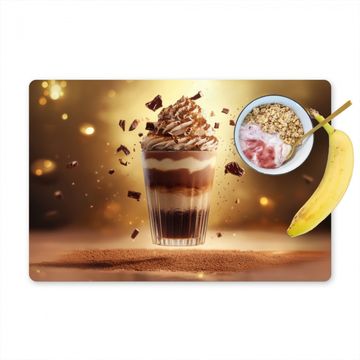 Tischset - Dessert - Schokolade - Süß - Lebensmittel - 6 Stück