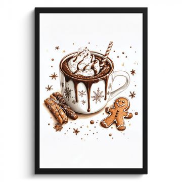 Bilder mit Rahmen - Chocomel - Dekoration - Torte - Winter - Weihnachten