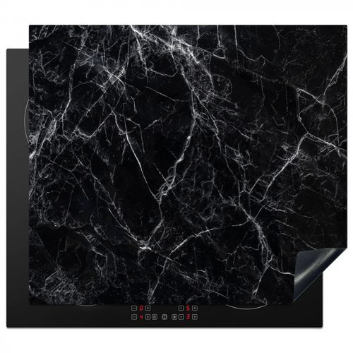 Herdabdeckplatte - Blitzschlag von Black Marble