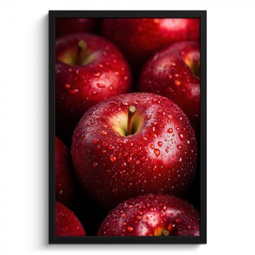 Bilder mit Rahmen - Rot - Äpfel - Obst