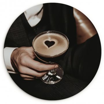 Runde Bilder - Herz - Cocktail - Espresso Martini - Hand