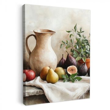 Leinwandbilder - Obst - Kräuter - Ländlich