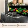 Groente - Splash - Zwart keuken achterwand 2 middel -usp_DE