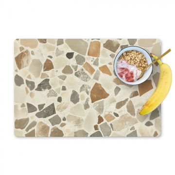 Tischset - Steine - Terrazzo - Dekoration - Kacheln - 6 Stück