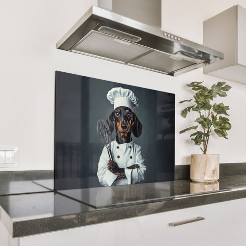 Spritzschutz Küche - Hund - Garde - Koch
