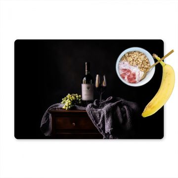 Tischset - Trauben - Wein - Rot - Tafel - 6 Stück