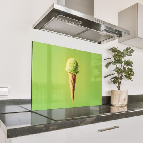 Spritzschutz Küche - Horn - Schaufel Eiscreme - Grün