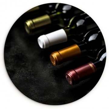 Runde Bilder - Wein - Flaschen - Vielfalt - Geschmacksrichtungen