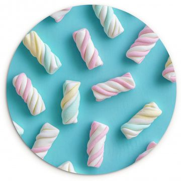 Runde Bilder - Speck - Pastell - Bonbon - Blau