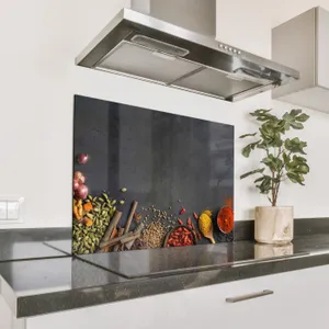 Spritzschutz Küche - Gewürzsinfonie