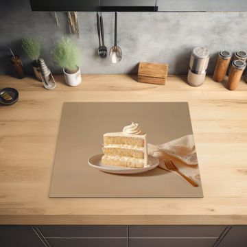 Herdabdeckplatte - Vanillekuchen - Torte - Cremig
