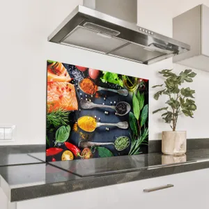 Spritzschutz Küche - Leckeres Spektakel