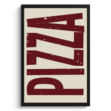 Bilder mit Rahmen - Pizza - Jahrgang - Dekoration - Japandi