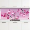 Bloemen - Orchidee - Roze keuken achterwand 2 middel -3d