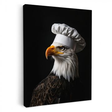 Leinwandbilder - Adler - Amerika - Kochmütze - Vogel - Cool